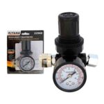 Regulador y manometro pistola gravedad