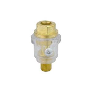 Lubricador mini 1/4" hh - bronce y acrilico