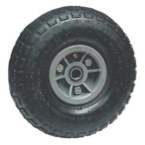 Rueda neum. 250 mm eje centrado rulem.16 mm 2 telas