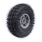 Rueda neum. 250 mm rul. centrado 19 mm 6 tel