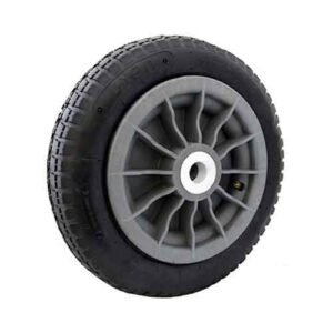 Rueda neum. 350 mm (3.00-8") buje nylon 16 mm