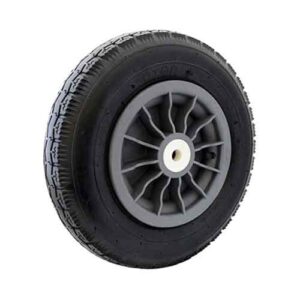 Rueda neum. 390 mm (4.00-8") buje nylon 19 mm