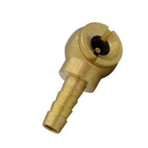 Pico gomero bolita con racord