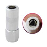 Pico hidraulico 3 garras c/valvula cromado