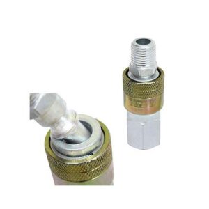 Acople rapido aire 1/4" BSP con perno 1/4"