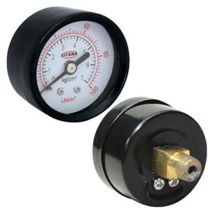 Manometro 40 mm - 10 kg = 150 lbs. rosca post. 1/8"