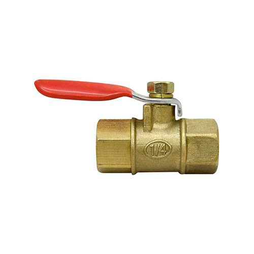 Llave mini media vuelta 1/4" hembra - hembra