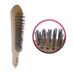 Cepillo manual de acero c/mango madera 4 x 19 liviano