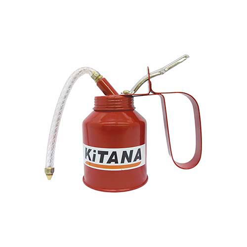 Aceitera metálica 250 cc pico flexible y fijo