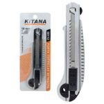 Trincheta cutter Kitana - 18 mm simil aluminio