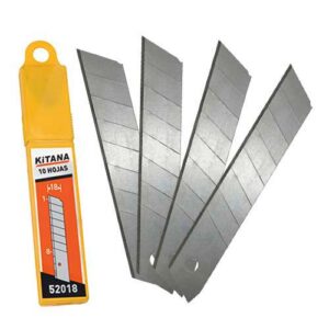 Repuesto p/trincheta 18 mm (x 10 uds.) Kitana