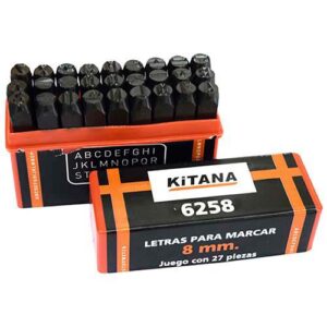 Letras para marcar 8 mm (juego 27 piezas)
