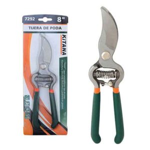 Tijera de podar curva 8" - mango aislado
