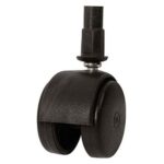 Rueda plastica 45 mm tv perno con buje