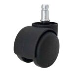 Rueda nylon 50 mm sillon perno 11 mm