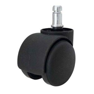 Rueda nylon 50 mm sillon perno 11 mm