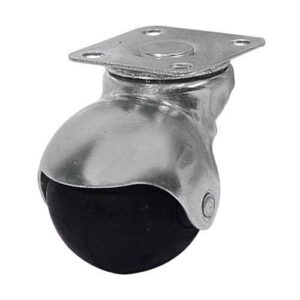 Rueda TPR / PP balon 40 mm - base giratoria