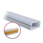 Cable canal 18 x 21   liston autoadhesivo 2 mts.