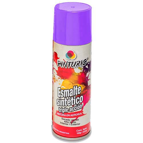 Pintura en aerosol 3 en 1 160 grs. violeta