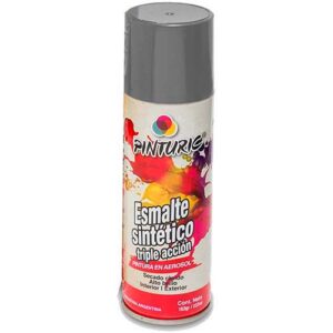 Pintura en aerosol 3 en 1 285 grs. plata