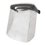 Protector facial con vincha elastica y pet de 1 mm