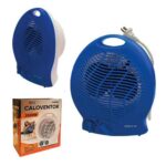 Caloventor 1000 / 2000 W c/ termostato azul