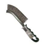 Cepillo c/mango plastico acero inox.