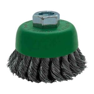 Cepillo copa retorc. 65 mm acero inox.