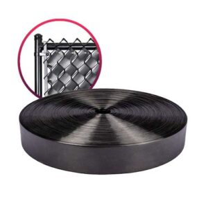 Cinta p/ cerco 50 mm negro (Rollo 175 mts - 10 M2)