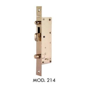Cerradura mod. 214 angosta p/puerta corred.