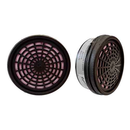 Filtro mascara p/resp.p/polvos y gases profesional (x 2 un.)