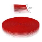 Cinta p/reposeras y sillones roja (rollo 100 mts)