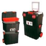 Caja doble c/ ruedas trail box mod. 57 (470 x 290 x 630 mm)