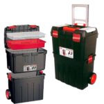 Caja doble c/ ruedas trail box mod. 58 (470 x 290 x 630 mm)