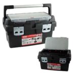 Caja mod. 450 asa de alum. c/bandeja y estuche (450x285x250 mm)