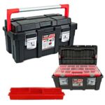 Caja mod. 550B c/ asa de alum. c/ bandeja ( 550x300x275 mm)