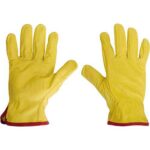 Guante vaqueta 1/2 paseo (par)