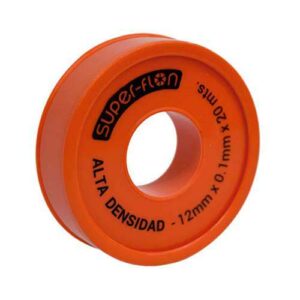 Cinta teflon 1/2 x 10 mts. alta densidad