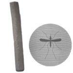 Mosquitero fiberglass gris 0.80 x 30 mts
