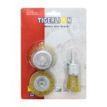 Set 3 cepillos para taladro Tigerlion