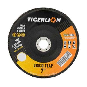 Disco flap oxido de aluminio diam. 180 mm  grano 120