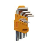 Juego llaves allen cortas (9 piezas)