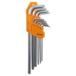 Juego llaves torx largas (9 piezas)