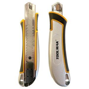 Trincheta ref. 18 mm guia metal cuerpo aluminio Toolmak