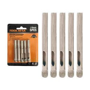 Mecha broca diamantada 8 mm porcelanato (x 5 un.)