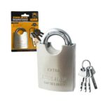Candado de acero anti palanca 50 mm doble traba