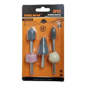 Puntas montadas jgo. 5 piezas eje 6mm Toolmak