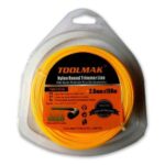 Tanza bordeadora redonda 2 mm x 100 mts Toolmak