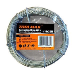Alambre galvanizado nº 16 (rollo x 20 mts.)
