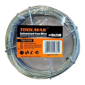 Alambre galvanizado nº 18 (rollo x 25 mts.)